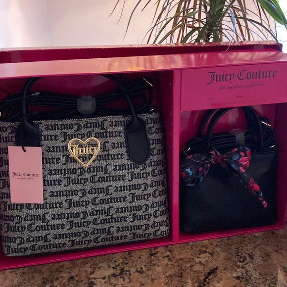 Juicy Couture Handbags - 🌟Last Chance🌟Juicy Couture matching handbag gift set in box